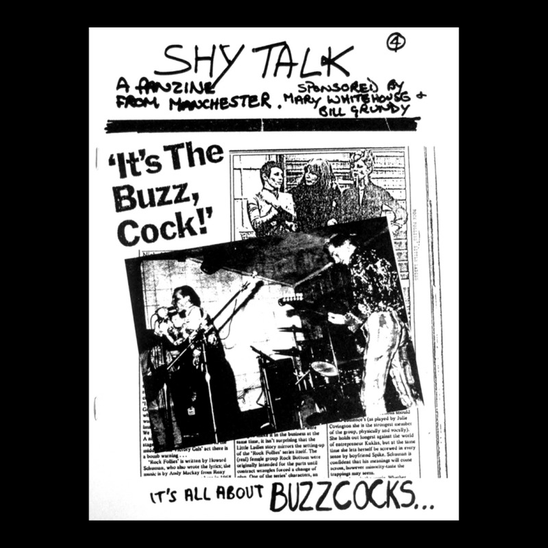 Shytalk 4 Fanzine Buzzcocks Manchester Punk Brass Tacks '77 Men's 3/4 Sleeve Pajama Set | Artistshot