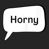 Horny   Texting Top Tank Top Unisex Hoodie | Artistshot