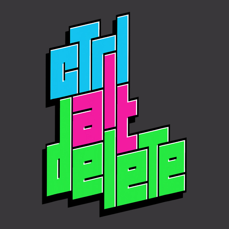 Funny Pc Nerd Ctrl Alt Del Tee  Control Alt Delete Ladies Curvy T-Shirt by badieu97 | Artistshot