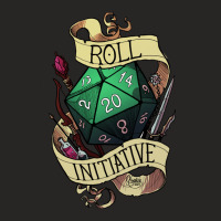 Roll Initiative Ladies Fitted T-shirt | Artistshot