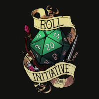 Roll Initiative Scorecard Crop Tee | Artistshot