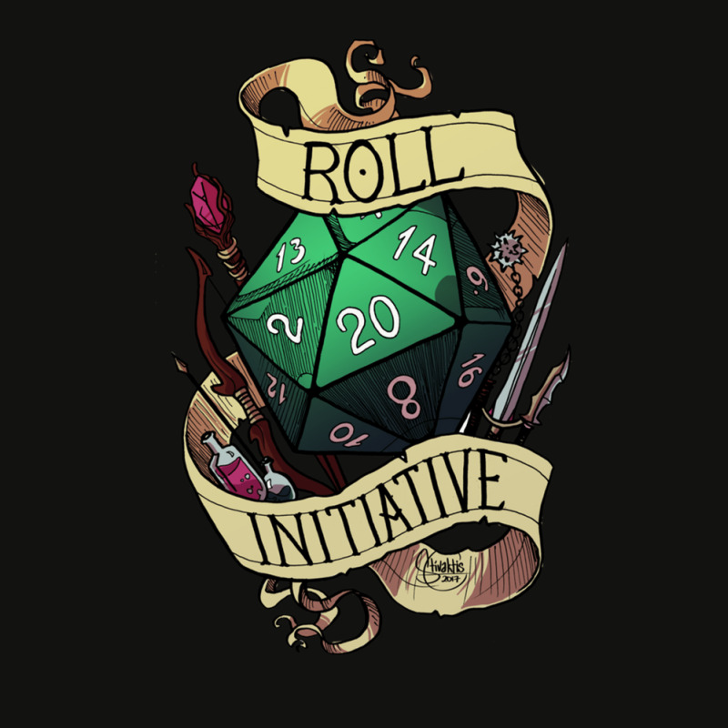 Roll Initiative Scorecard Crop Tee by CamrynWyatt | Artistshot