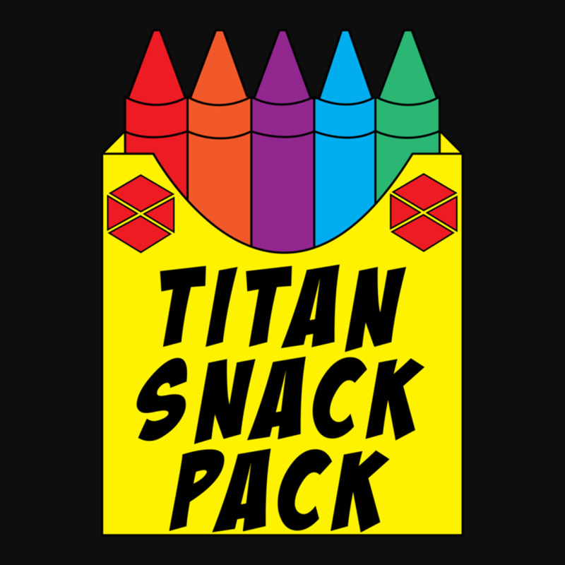 Titan Snack Pack Crop Top by ERNIEHERNANDEZ | Artistshot