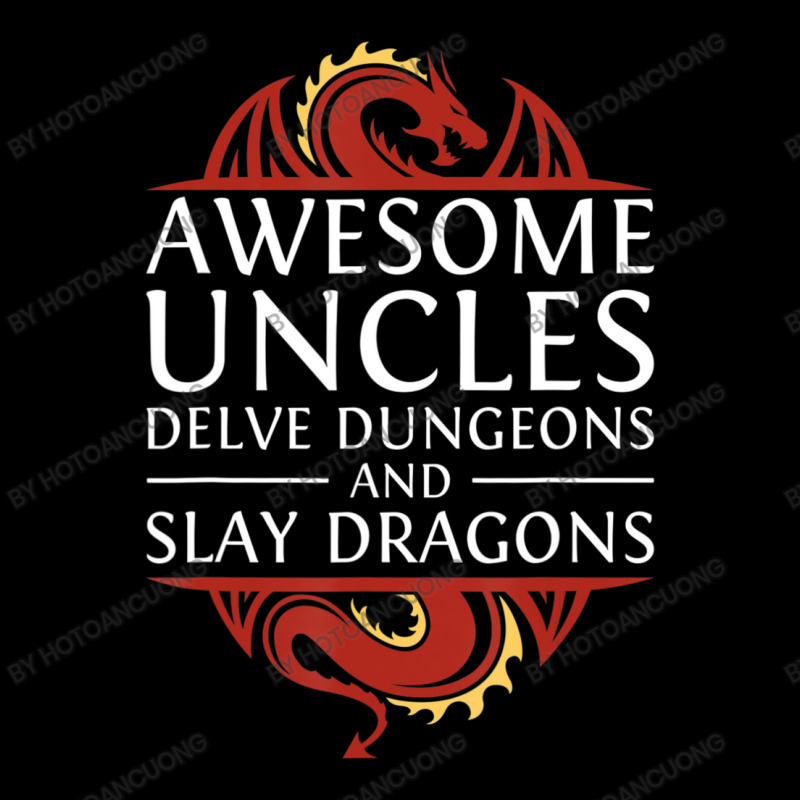 Awesome Uncles Delve Dungeons And Slay Dragons Rpg Gaming Pocket T-Shirt by hotoancuong | Artistshot