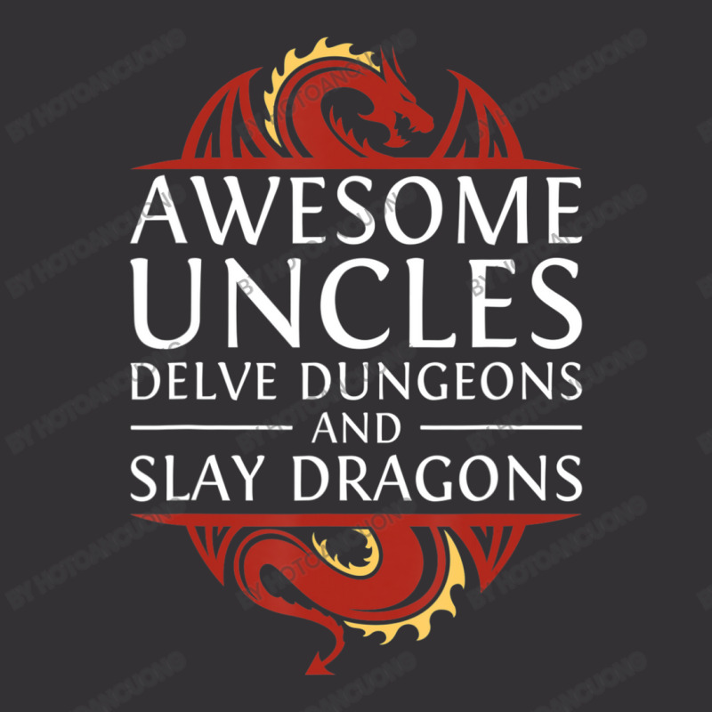 Awesome Uncles Delve Dungeons And Slay Dragons Rpg Gaming Vintage Hoodie And Short Set by hotoancuong | Artistshot