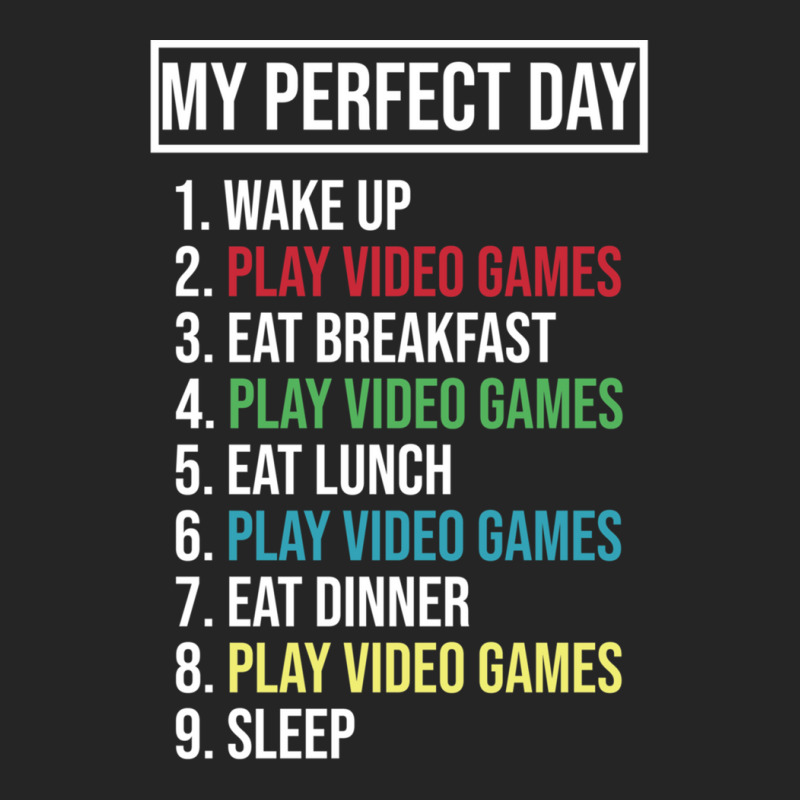 My Perfect Day Video Games Play Video Games 1 Unisex Hoodie | Artistshot