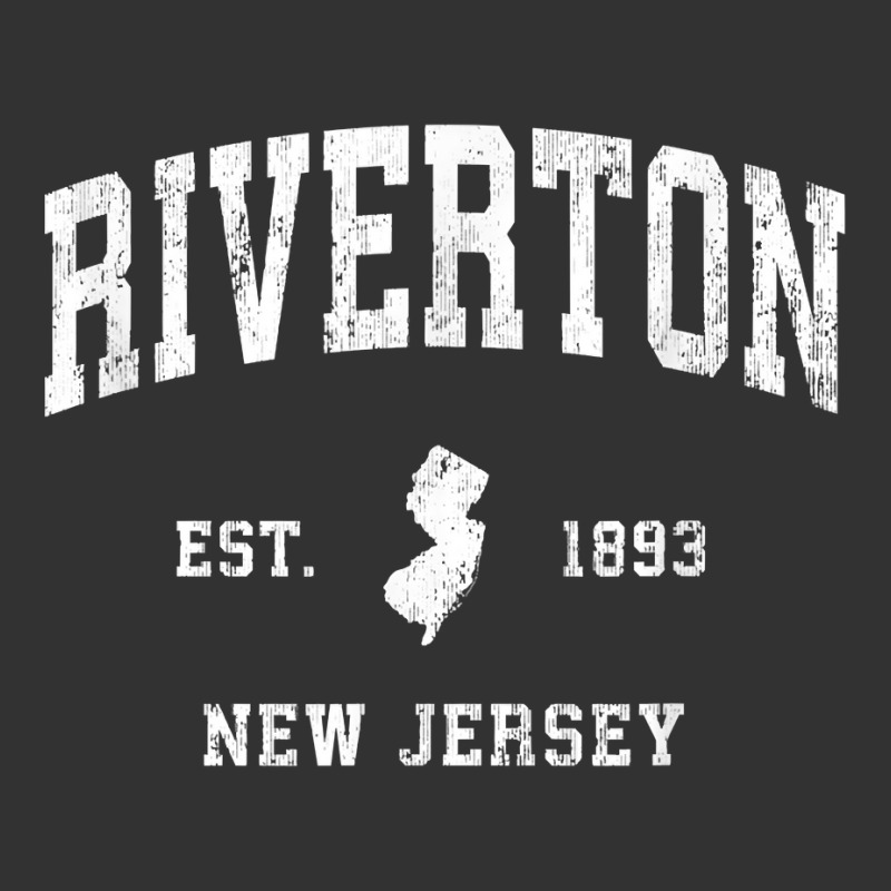 Riverton New Jersey Nj Vintage Athletic Sports Design T Shirt Baby Bodysuit by cm-arts | Artistshot