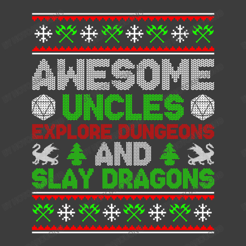 Awesome Uncles Tabletop Christmas D20 Ugly Sweater Men's Polo Shirt by hotoancuong | Artistshot