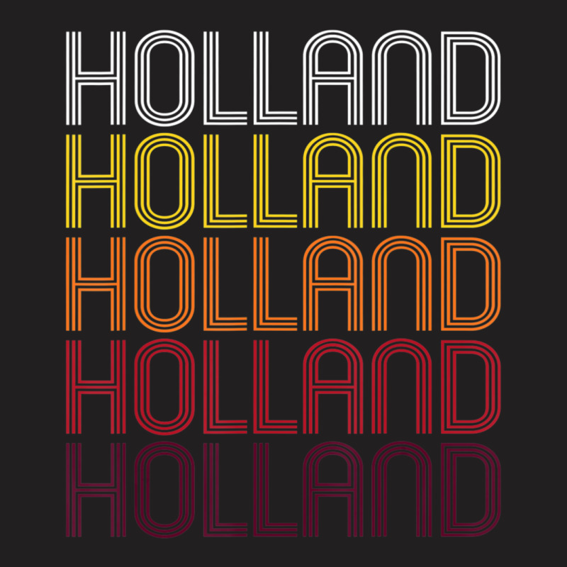 Holland, Mi Vintage Style Michigan T-shirt | Artistshot