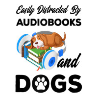 Bookworm Audiobook Dog Lover Owner   Audiobooks And Dogs Raglan Baseba V-neck Tee | Artistshot