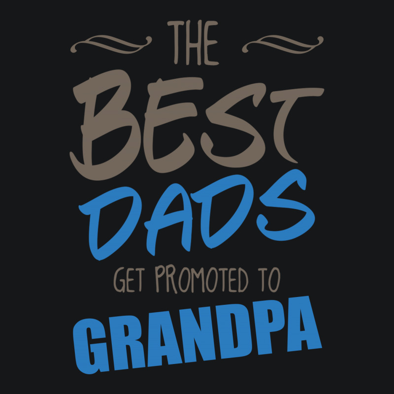 Great Dads Get Promoted To Grandpa Fleece Short | Artistshot