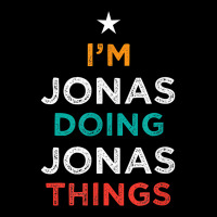 I'm Doing Jonas Things Funny Name Humor Nickname Sarcastic T Shirt Women's V-neck T-shirt | Artistshot