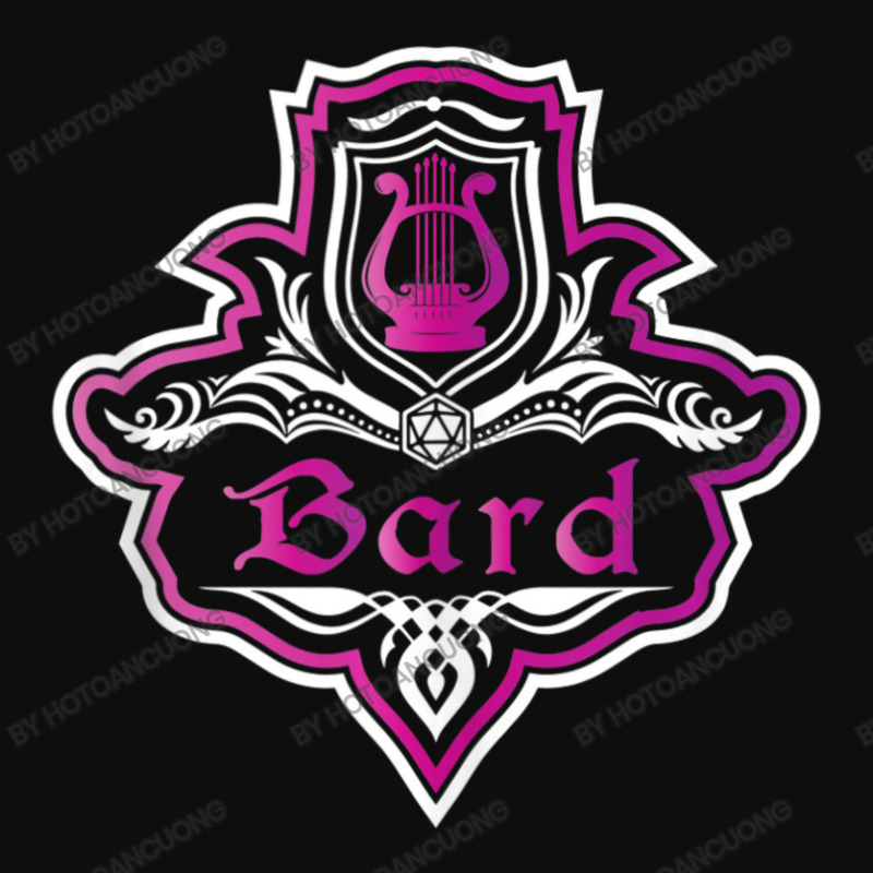 Bard Class Emblem Dungeons And Rpg Dragons Crop Top by hotoancuong | Artistshot