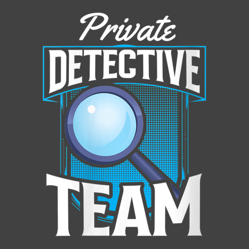 Womens Private Detective Team Spy Investigator Investigation V Neck T Vintage T-Shirt by cm-arts | Artistshot