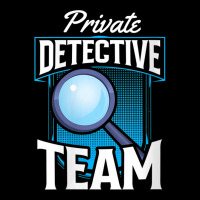 Womens Private Detective Team Spy Investigator Investigation V Neck T Fleece Short | Artistshot