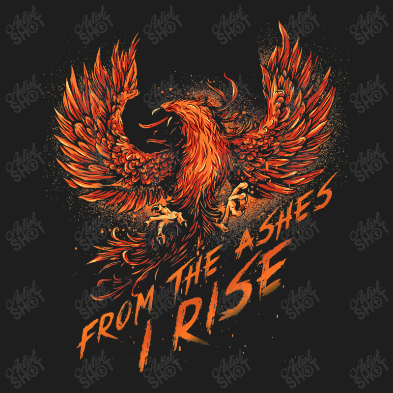 From The Ashes, I Rise Motivational Phoe.nix T Shirt Classic T-shirt by good0396 | Artistshot