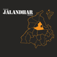 Punjab Jalandhar District Ladies Fitted T-shirt | Artistshot