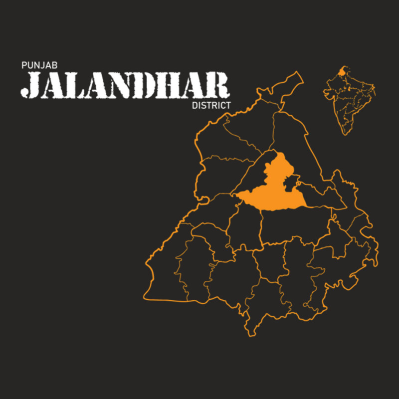 Punjab Jalandhar District Ladies Fitted T-Shirt by GONZALOCORRAL | Artistshot