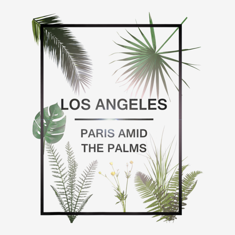 Awesome Trendy  Los Angeles Paris Amid The Palms T Shirt Adjustable Cap by cm-arts | Artistshot