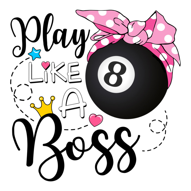 Play Like A Boss Pool V-neck Tee | Artistshot