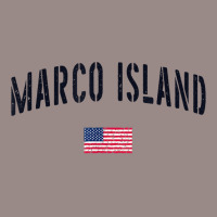 Patriotic Usa Flag Stencil Marco Island Fl T Shirt Vintage T-shirt | Artistshot