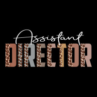 Leopard Assistant Director Job Title School Worker Baby Tee | Artistshot