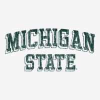 Michigan State Spartans Retro Arch Heather Gray Pullover Hoodie Toddler Hoodie | Artistshot