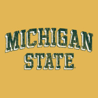 Michigan State Spartans Retro Arch Heather Gray Pullover Hoodie Vintage Hoodie And Short Set | Artistshot