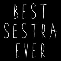 Womens Best Sestra Ever   Cool Slavic Favorite Sister V Neck T Shirt Kids Cap | Artistshot