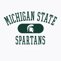 Michigan State Spartans Varsity Black Officially Licensed Pullover Hoo T-shirt | Artistshot