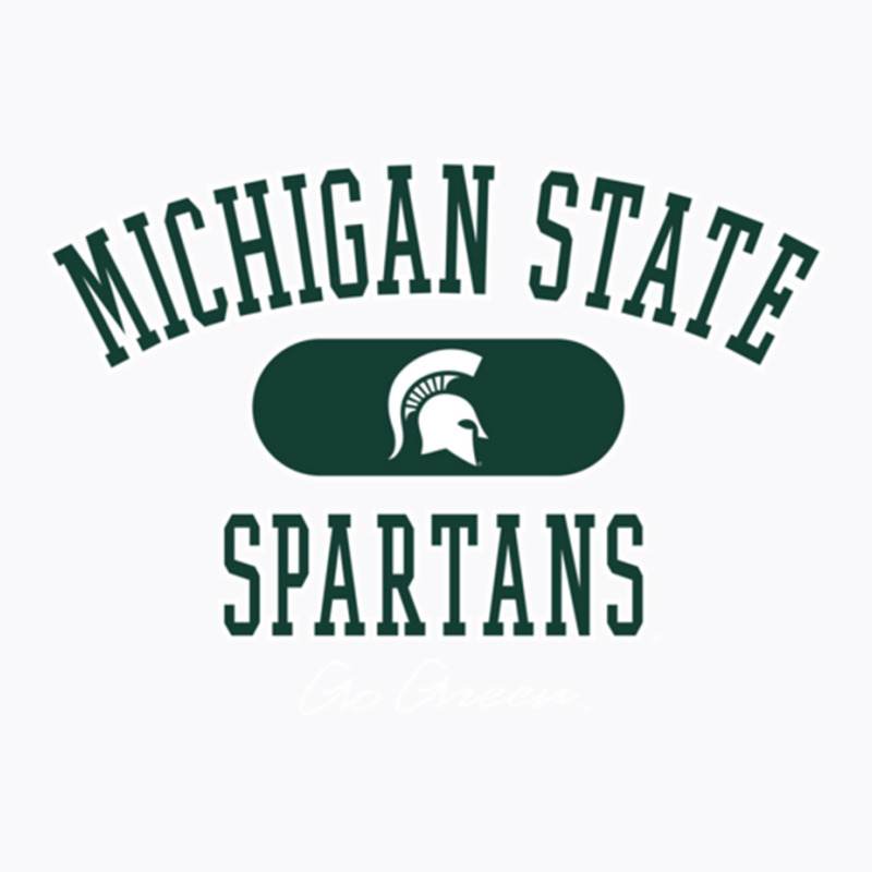 Michigan State Spartans Varsity Black Officially Licensed Pullover Hoo T-shirt | Artistshot