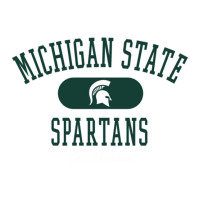 Michigan State Spartans Varsity Black Officially Licensed Pullover Hoo V-neck Tee | Artistshot