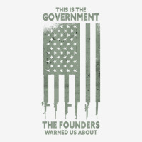 America This Is The Government The Founders Warned Us About T Shirt Drawstring Bags | Artistshot