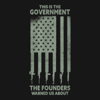 America This Is The Government The Founders Warned Us About T Shirt Medium-length Apron | Artistshot