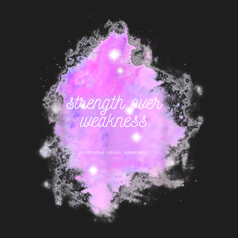 Strength Over Weakness Galaxy   Myasthenia Gravis Awareness T Shirt Classic T-shirt | Artistshot