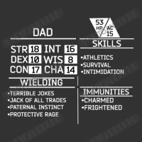 Dad Stats Dungeons Gamer D20 Tabletop Dragons Nerdy Baby Bodysuit | Artistshot