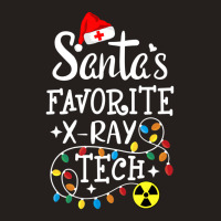 Santa's Favorite Xray Technician Radiologic Technologist Tank Top | Artistshot