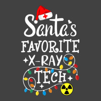 Santa's Favorite Xray Technician Radiologic Technologist Vintage T-shirt | Artistshot