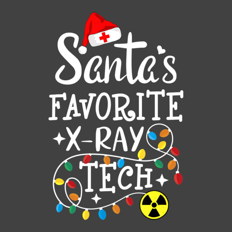 Santa's Favorite Xray Technician Radiologic Technologist Vintage T-Shirt by cm-arts | Artistshot