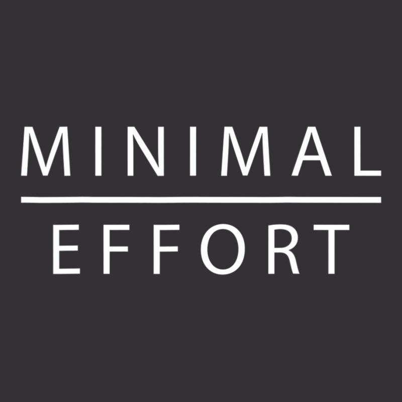 Mens Minimal Effort Slogan Mens Vintage Short by Mata Gibson | Artistshot