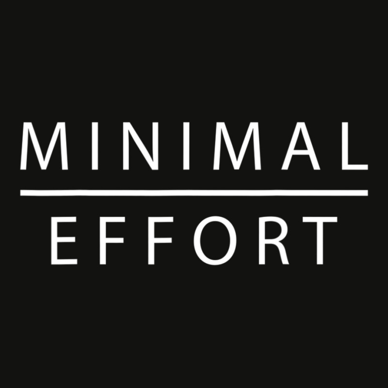 Mens Minimal Effort Slogan Mens Scorecard Crop Tee by Mata Gibson | Artistshot