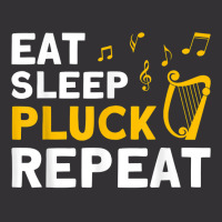 Harpist Eat Sleep Pluck Repeat Harp Player T Shirt Vintage Short | Artistshot