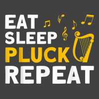 Harpist Eat Sleep Pluck Repeat Harp Player T Shirt Vintage T-shirt | Artistshot