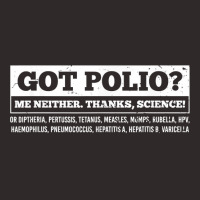 Polio Vaccine Pro Vaccination Thanks Science Vaccinator T Shirt Racerback Tank | Artistshot