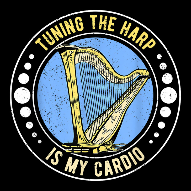 Harp Harpist Harpists Tuning The Harp Is My Cardio T Shirt Pocket T-shirt | Artistshot