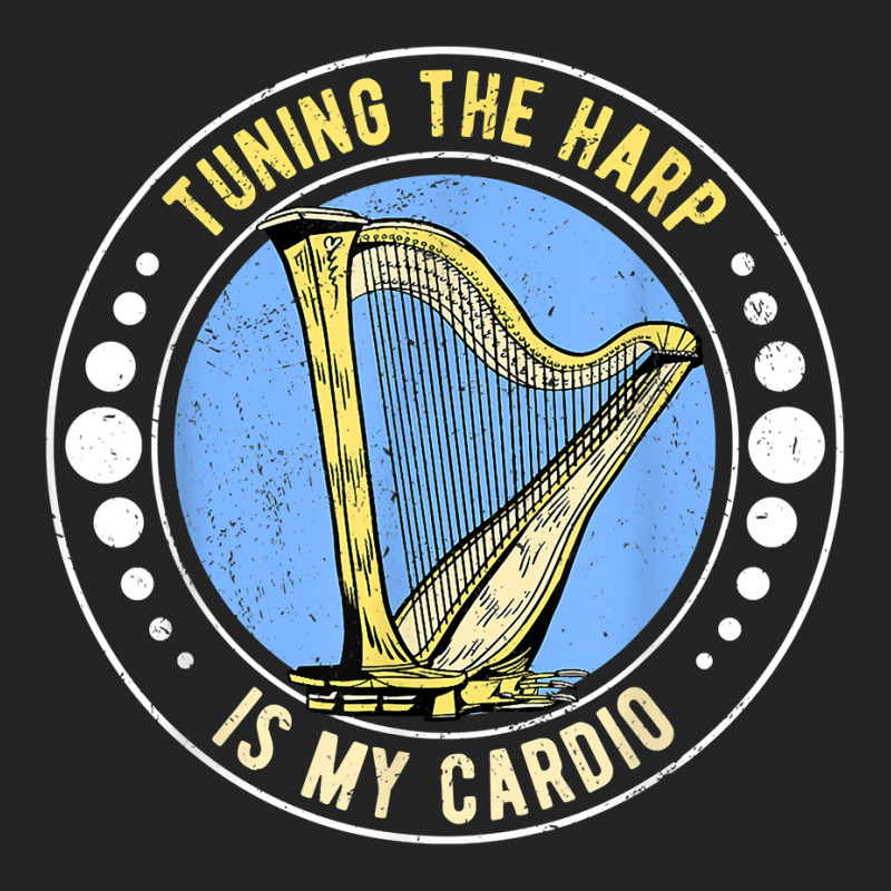 Harp Harpist Harpists Tuning The Harp Is My Cardio T Shirt 3/4 Sleeve Shirt | Artistshot