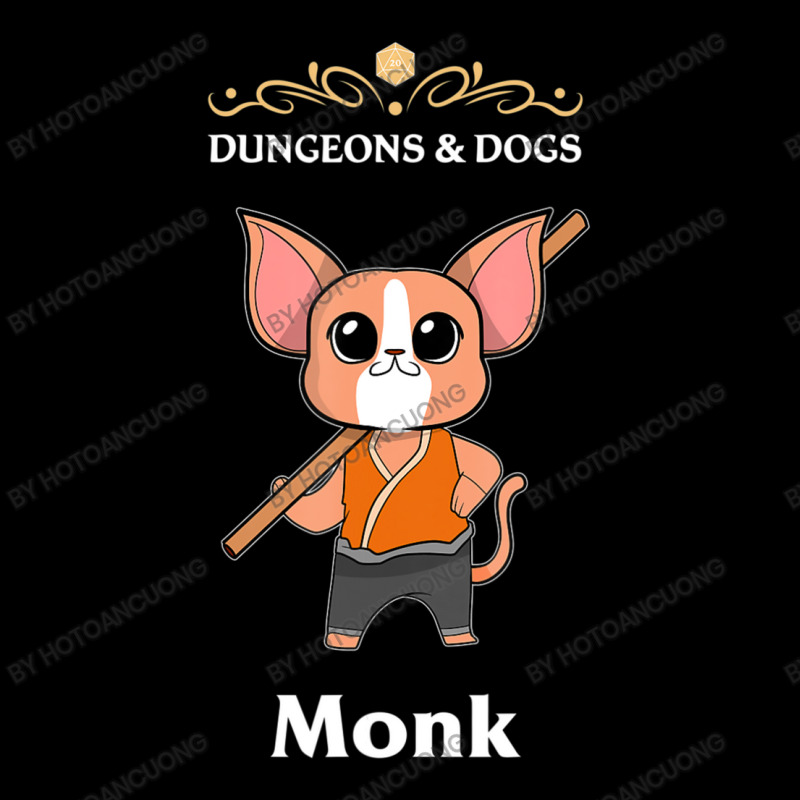 Dog Monk Rpg D20 Dice Tabletop Roleplaying Fantasy Gamers Youth Hoodie by hotoancuong | Artistshot