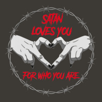 Satan Loves You For Who You Are Devil Satanic Goth Pagan Bucket Hat | Artistshot