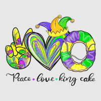 Peace Love King Cake Mardi Gras Tshirt Men Women Kids Premium T Shirt Hoodie & Jogger Set | Artistshot