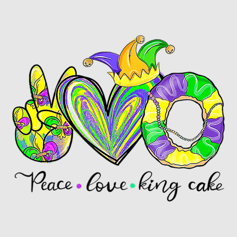 Peace Love King Cake Mardi Gras Tshirt Men Women Kids Premium T Shirt Hoodie & Jogger Set | Artistshot